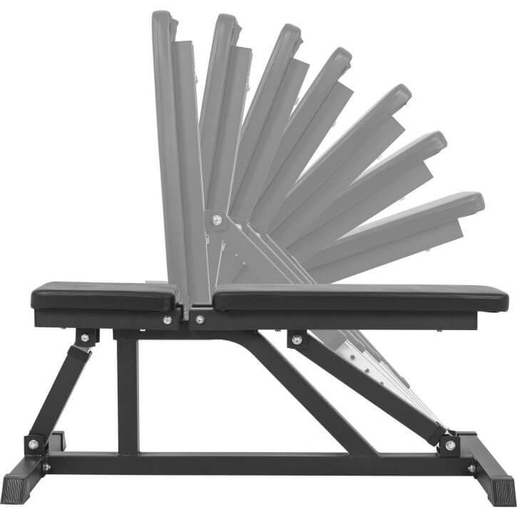 Banco con Soporte para Barra + Set de Pesas Olímpicas de Goma con Triple Agarre - 150 kg - Gorilla Sports ES