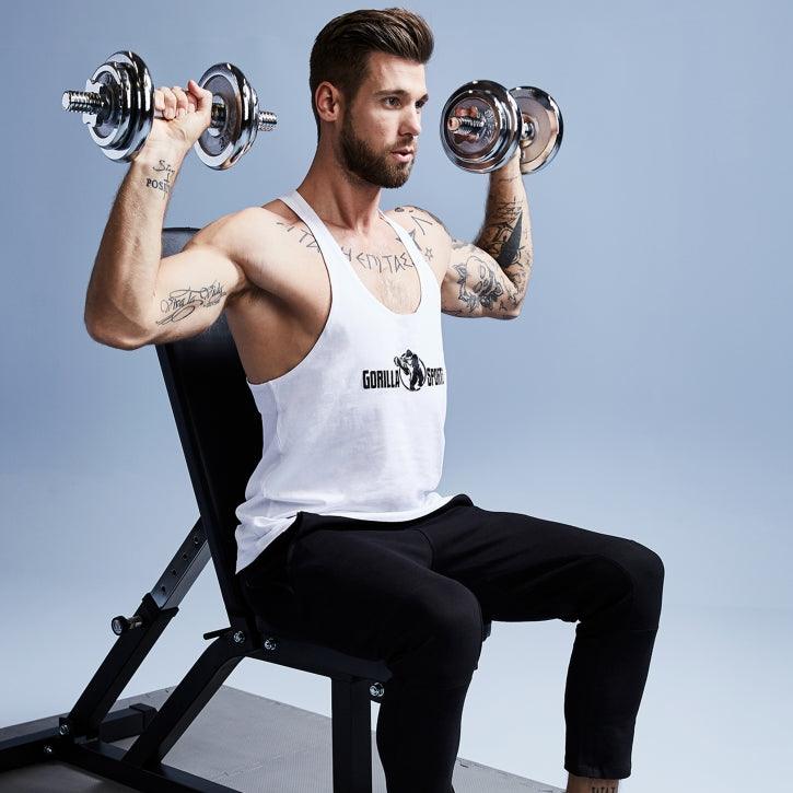 Set de Barras de Mancuernas con Muelles de Resorte - Gorilla Sports ES