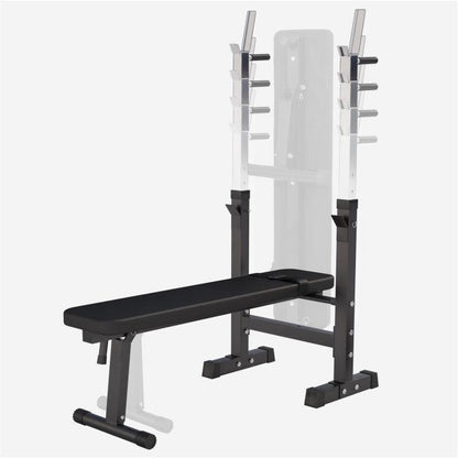 Banco de Musculación con Soporte para Barra Ajustable - Gorilla Sports ES