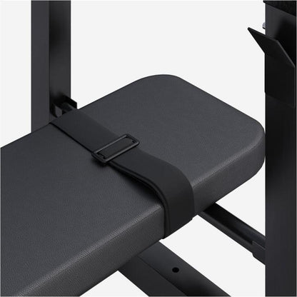 Banco de Musculación con Soporte para Barra Ajustable - Gorilla Sports ES