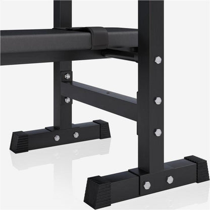 Banco de Musculación con Soporte para Barra Ajustable - Gorilla Sports ES