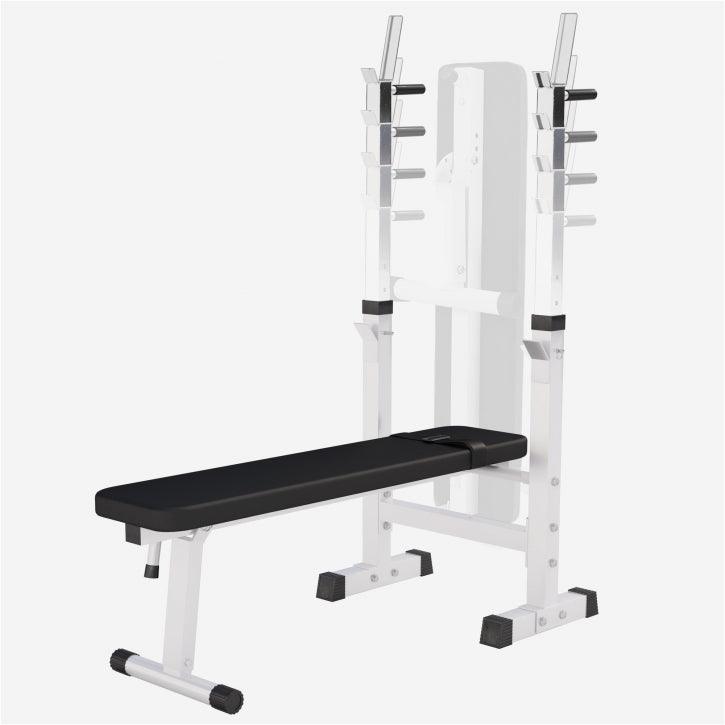 Banco de Musculación con Soporte para Barra Ajustable - Gorilla Sports ES