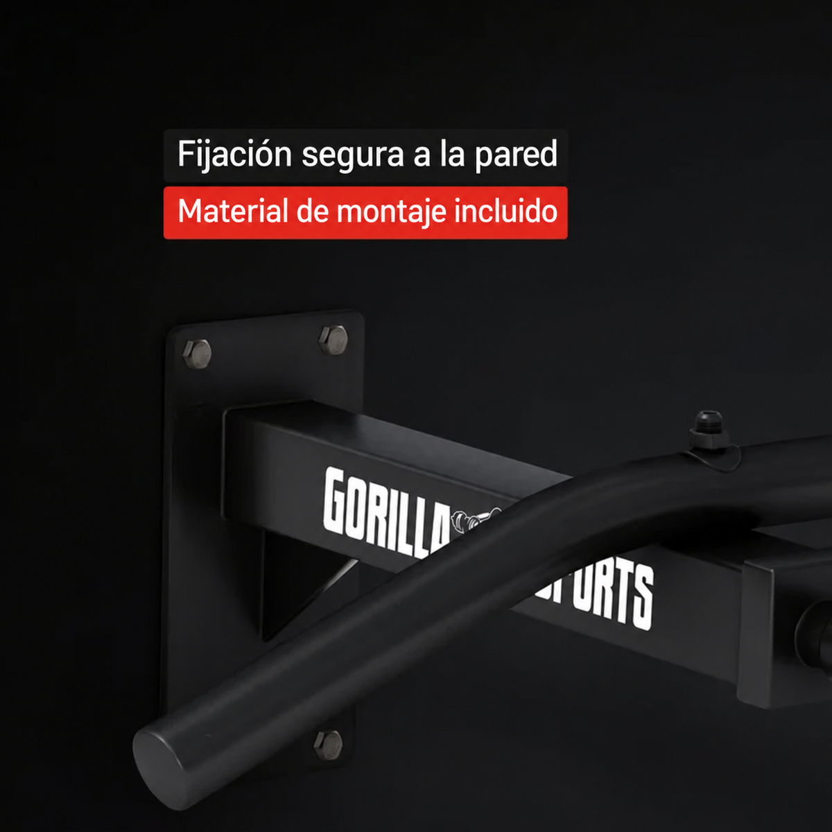 Barra de Dominadas para Pared