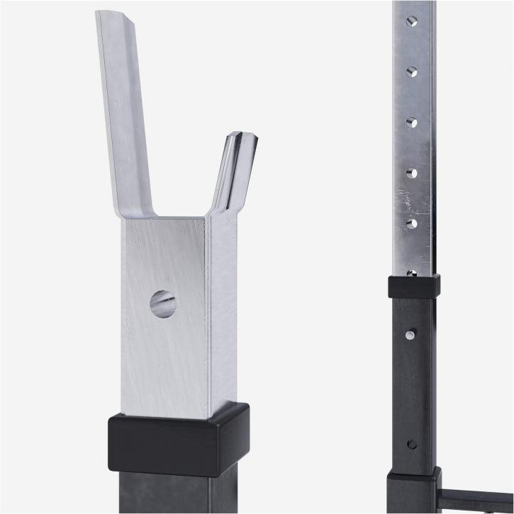 Rack de Sentadillas con Soporte para Barra Ajustable - Gorilla Sports ES