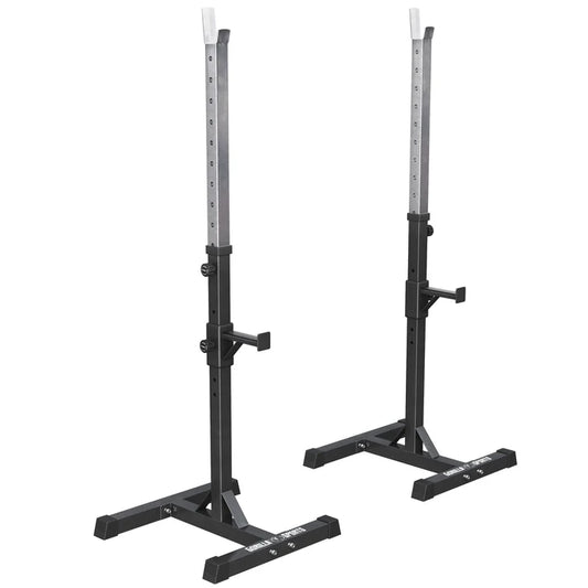 Suporte de Agachamento com Suporte de Barra Ajustável