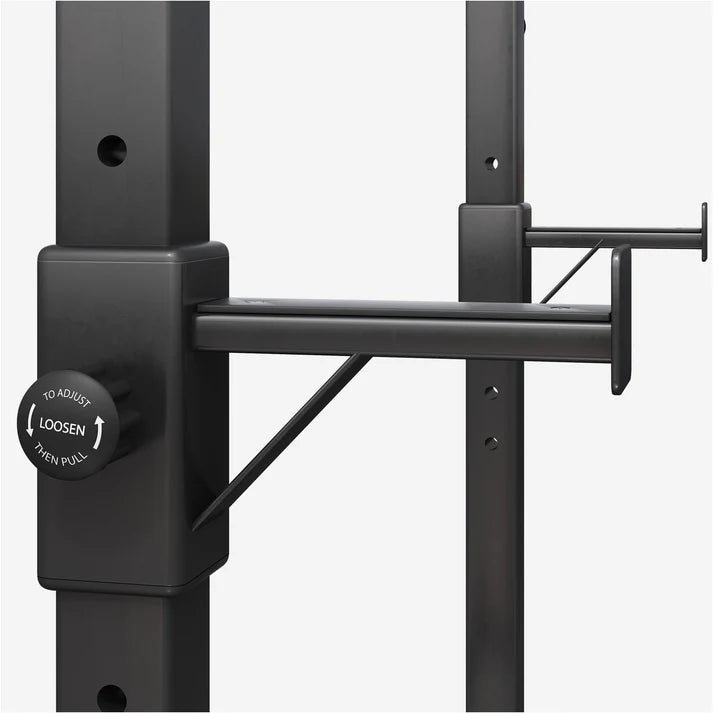 Suporte de Agachamento com Suporte de Barra Ajustável