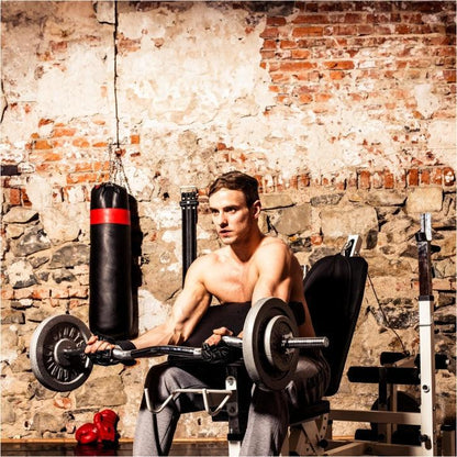 Multiestación Home Gym con Set de Pesas de Hierro Fundido - Gorilla Sports ES