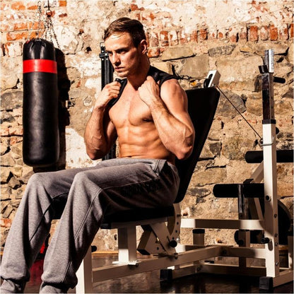 Multiestación Home Gym con Set de Pesas de Hierro Fundido - Gorilla Sports ES