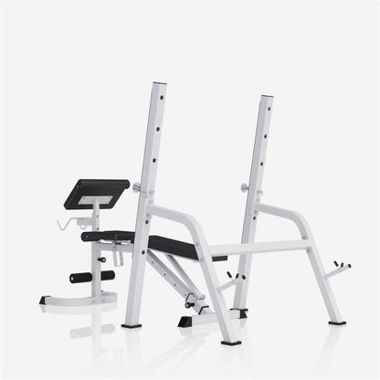 Banco de Musculación con Soporte para Barra independiente - Gorilla Sports ES