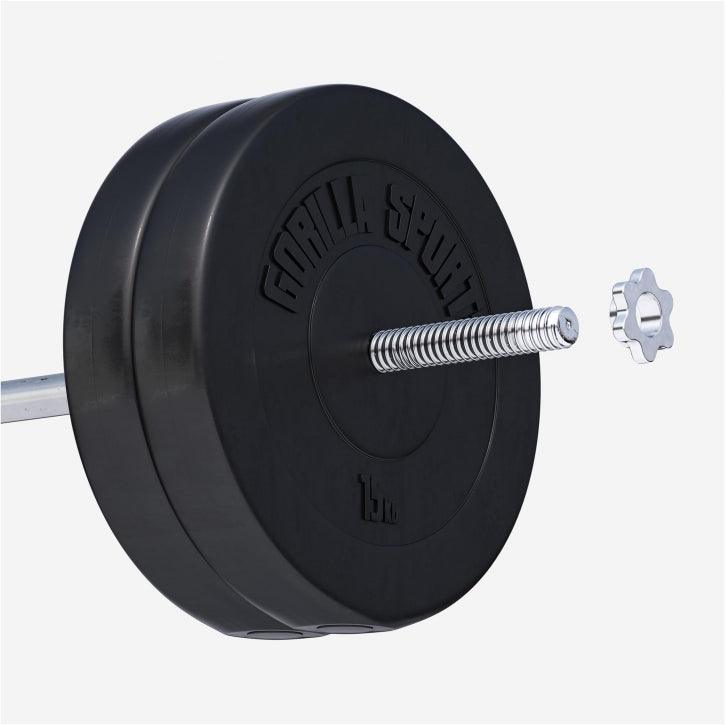 Disco de Pesas de Plástico 1,25 - 15 kg - Gorilla Sports ES