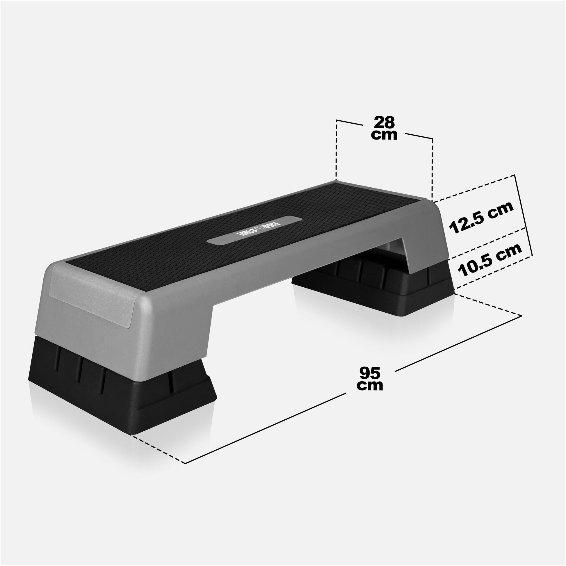 Plataforma Step Ajustable XS - XL - Gorilla Sports ES