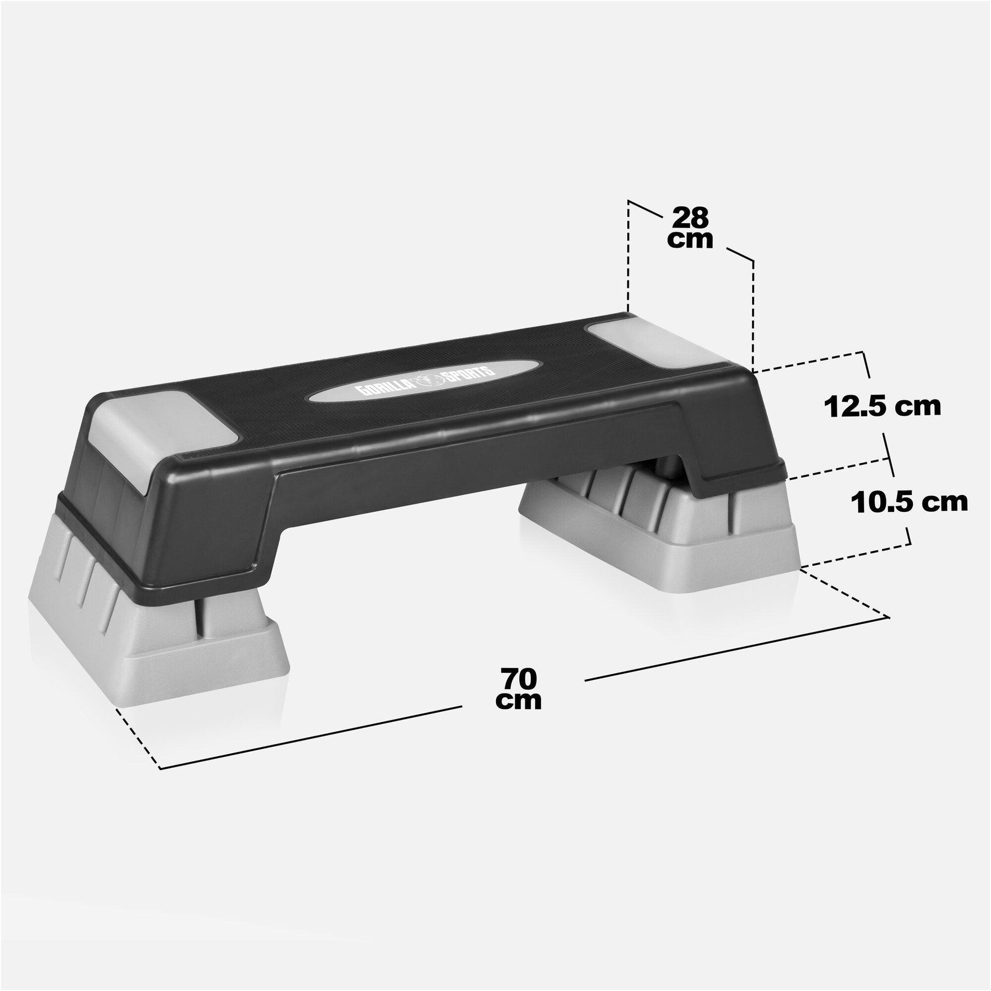 Plataforma Step Ajustable XS - XL - Gorilla Sports ES