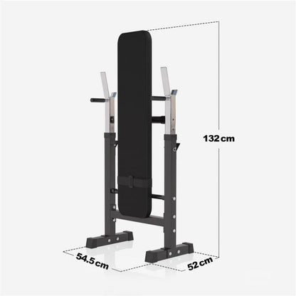 Banco de Musculación con Set de Pesas de Plástico - Gorilla Sports ES