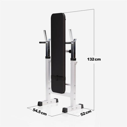 Banco de Musculación con Set de Pesas de Plástico - Gorilla Sports ES