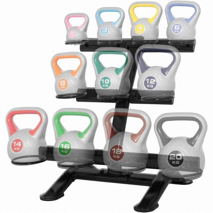Soporte para Kettlebells - Gorilla Sports ES
