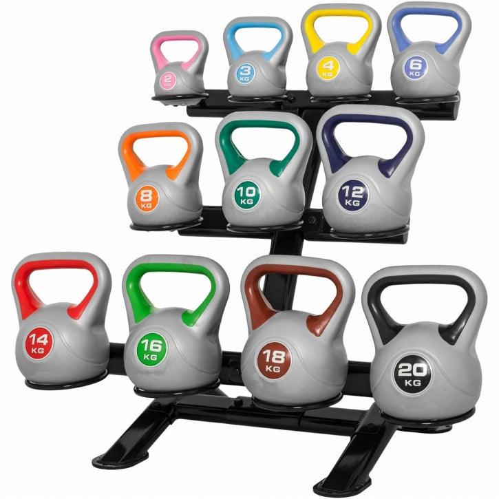 Soporte para Kettlebells - Gorilla Sports ES