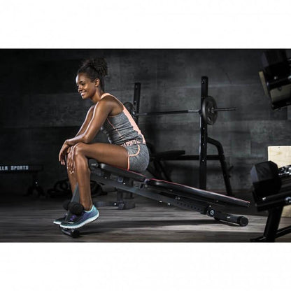 Banco de Entrenamiento Abdominal Ajustable - Gorilla Sports ES
