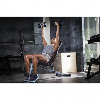 Banco de Entrenamiento Abdominal Ajustable - Gorilla Sports ES