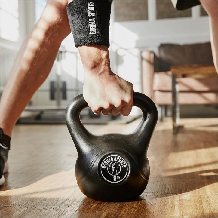Kettlebell de Plástico 2 kg - 20 kg - Gorilla Sports ES