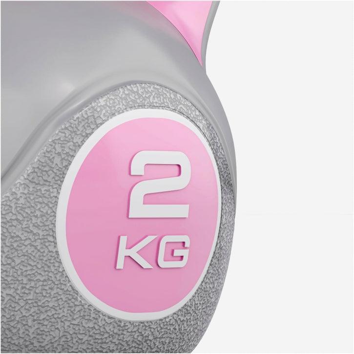 Kettlebell Stylish de Plástico 2 - 20 kg - Gorilla Sports ES