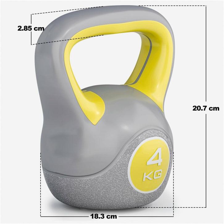 Kettlebell Stylish de Plástico 2 - 20 kg - Gorilla Sports ES