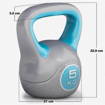 Kettlebell Stylish de Plástico 2 - 20 kg - Gorilla Sports ES