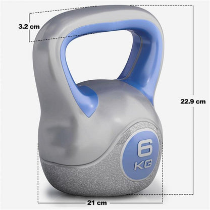 Kettlebell Stylish de Plástico 2 - 20 kg - Gorilla Sports ES