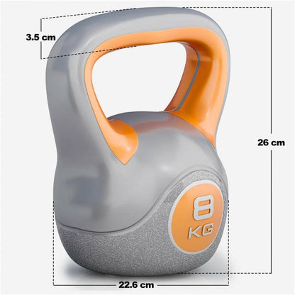 Kettlebell Stylish de Plástico 2 - 20 kg - Gorilla Sports ES