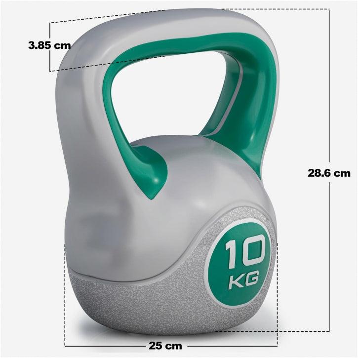 Kettlebell Stylish de Plástico 2 - 20 kg - Gorilla Sports ES