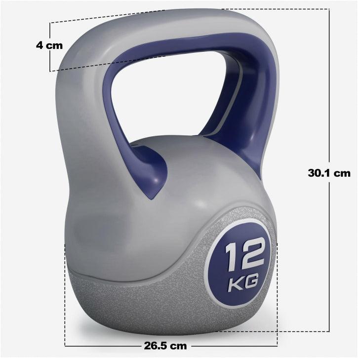 Kettlebell Stylish de Plástico 2 - 20 kg - Gorilla Sports ES