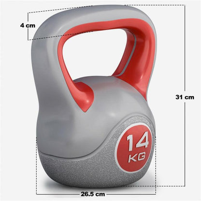 Kettlebell Stylish de Plástico 2 - 20 kg - Gorilla Sports ES