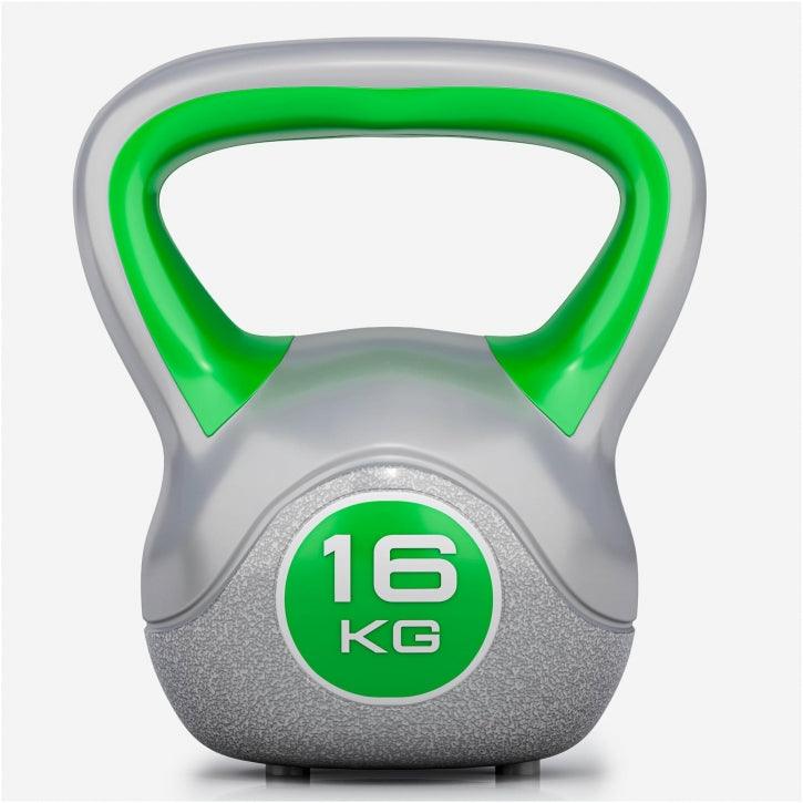 Kettlebell Stylish de Plástico 2 - 20 kg - Gorilla Sports ES