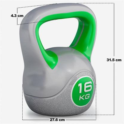 Kettlebell Stylish de Plástico 2 - 20 kg - Gorilla Sports ES