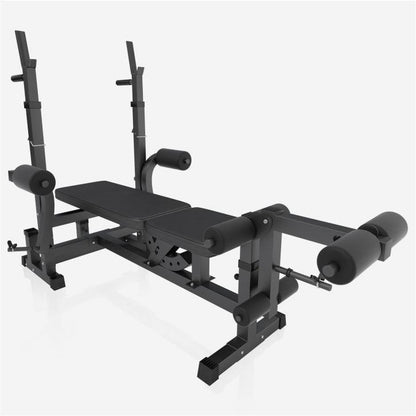 Multiestación Home Gym con Set de Pesas de Plástico - Gorilla Sports ES