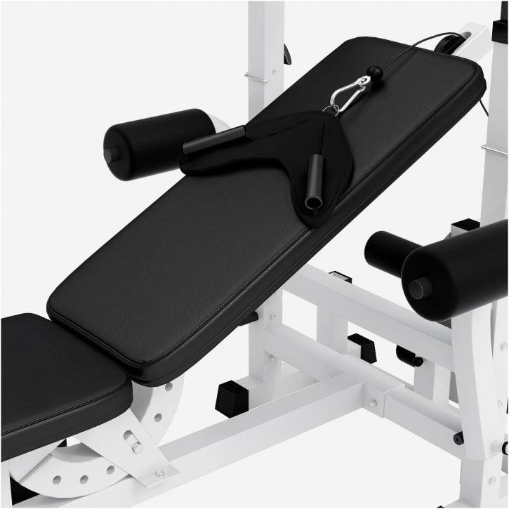 Multiestación Home Gym con Set de Pesas de Plástico - Gorilla Sports ES