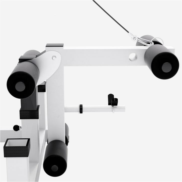 Multiestación Home Gym con Set de Pesas de Hierro Fundido Cromado - Gorilla Sports ES