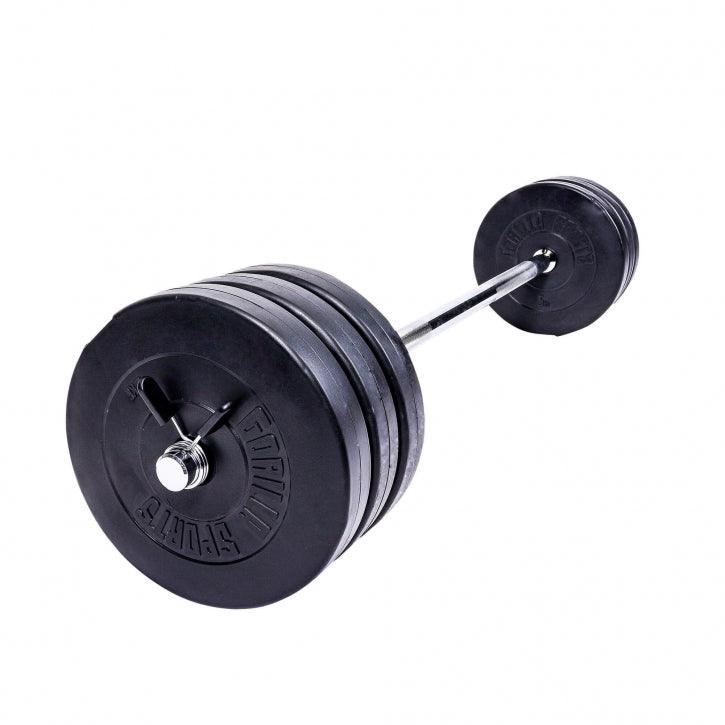 Set de Barra y Discos de Pesas de Plástico - Gorilla Sports ES