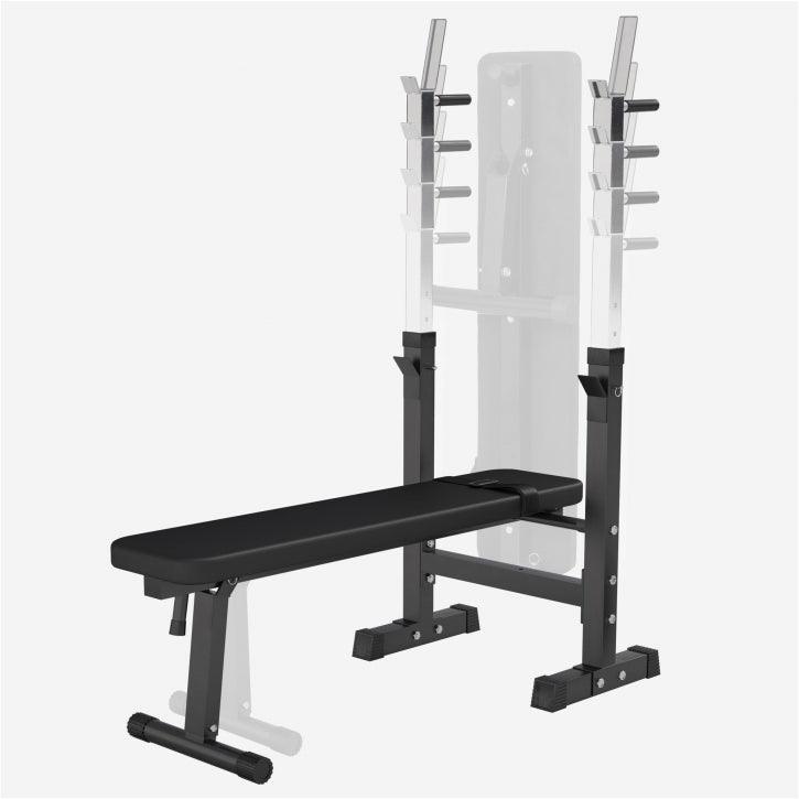 Banco de Musculación con Set de Pesas de Plástico - Gorilla Sports ES