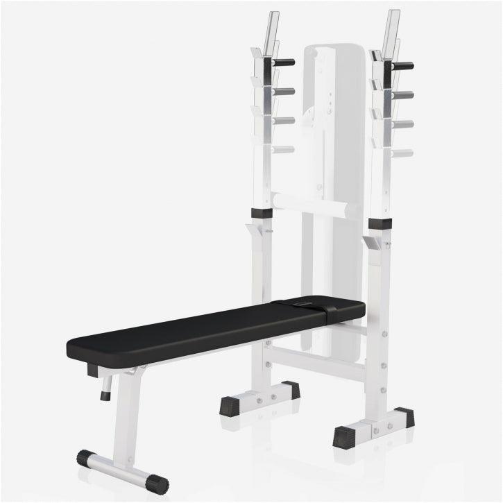 Banco de Musculación con Set de Pesas de Plástico - Gorilla Sports ES