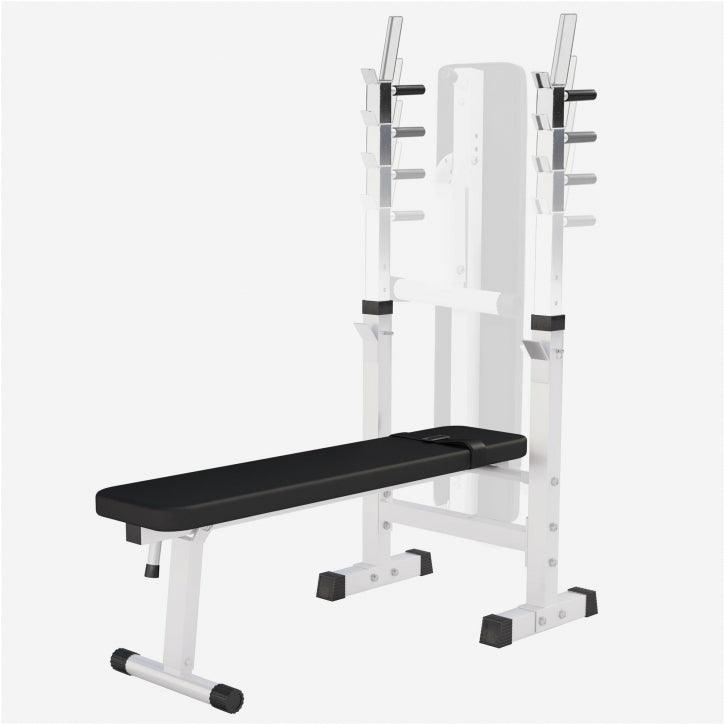 Banco de Musculación con Set de Pesas de Plástico - Gorilla Sports ES
