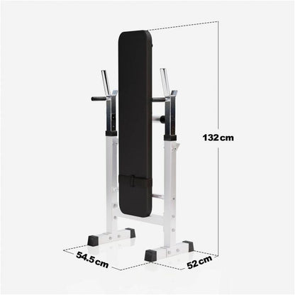 Banco de Musculación con Set de Pesas de Plástico - Gorilla Sports ES