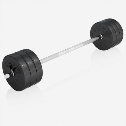 Banco de Musculación con Set de Pesas de Plástico - Gorilla Sports ES