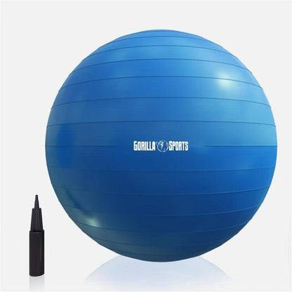 Fitball Pelota de Fitness 55 - 75 cm - Gorilla Sports ES
