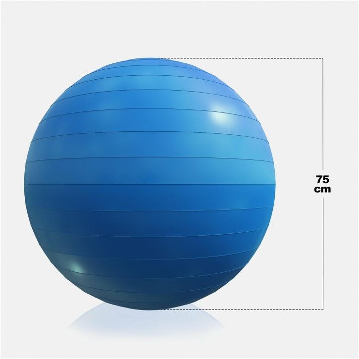 Fitball Pelota de Fitness 55 - 75 cm - Gorilla Sports ES