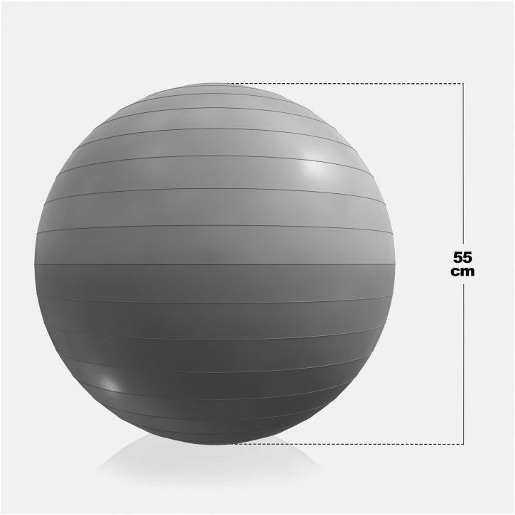 Fitball Pelota de Fitness 55 - 75 cm - Gorilla Sports ES