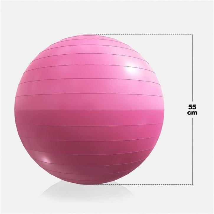 Fitball Pelota de Fitness 55 - 75 cm - Gorilla Sports ES