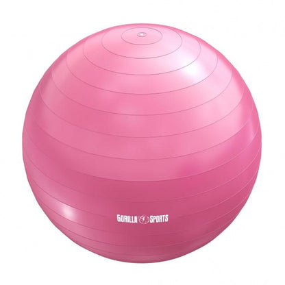 Fitball Pelota de Fitness 55 - 75 cm - Gorilla Sports ES