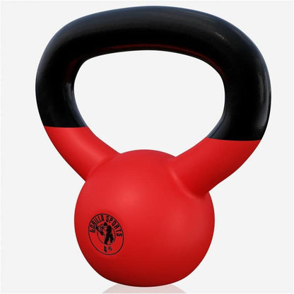 Kettlebell de Hierro Fundido con Revestimiento de Goma 2 - 32 kg - Gorilla Sports ES