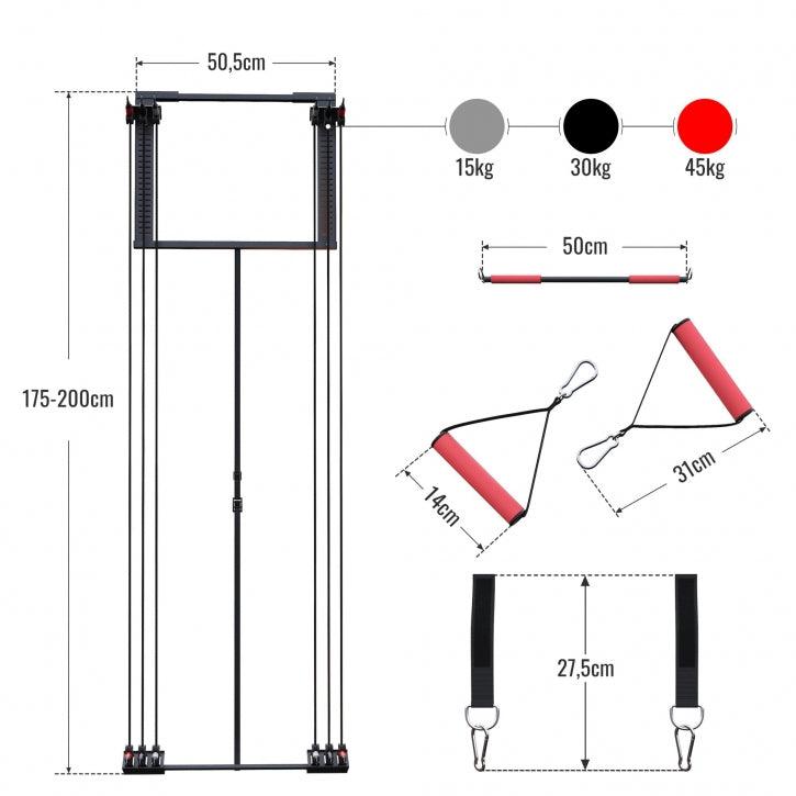 Torre de Ejercicios para Puerta - Gorilla Sports ES