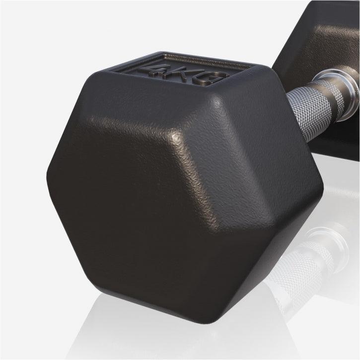 Mancuerna Hexagonal 2 - 50 kg - Gorilla Sports ES